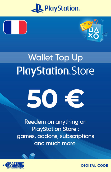 PSN Card €50 EUR [FR]